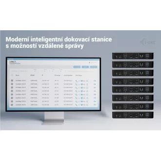Stație de andocare universală inteligentă i-tec pentru afișaj dual, alimentare 100W