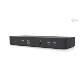 Stație de andocare inteligentă i-tec USB-C pentru trei afișaje, alimentare 100W