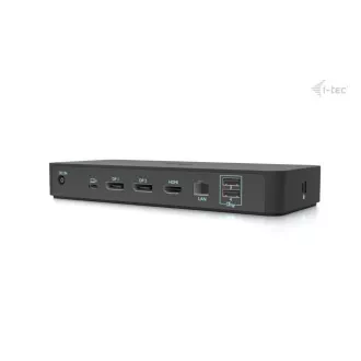 Stație de andocare inteligentă i-tec USB-C pentru trei afișaje, alimentare 100W