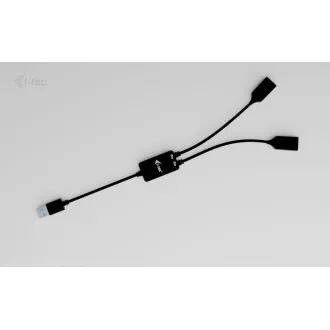 Cablu HUB i-tec USB-A cu 2 porturi (2x USB-A) Cablu HUB i-tec USB-A cu 2 porturi (2x USB-A)