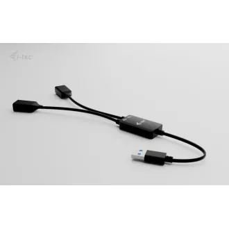 Cablu HUB i-tec USB-A cu 2 porturi (2x USB-A) Cablu HUB i-tec USB-A cu 2 porturi (2x USB-A)