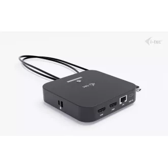 Stație de andocare i-tec USB-C cu două porturi HDMI, putere de 100 W Stație de andocare i-tec USB-C cu două porturi HDMI, putere de 100 W