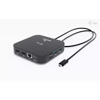 Stație de andocare i-tec USB-C cu două porturi HDMI, putere de 100 W Stație de andocare i-tec USB-C cu două porturi HDMI, putere de 100 W