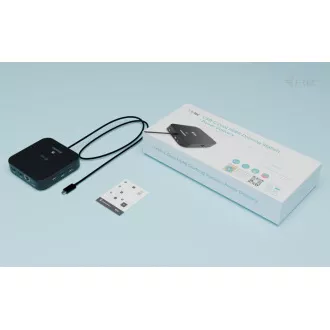 Stație de andocare i-tec USB-C cu două porturi HDMI, putere de 100 W Stație de andocare i-tec USB-C cu două porturi HDMI, putere de 100 W