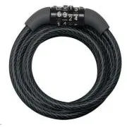Lacăt de bicicletă cu combinație spiralată Master Lock 8143EURDPRO - 1,2 m