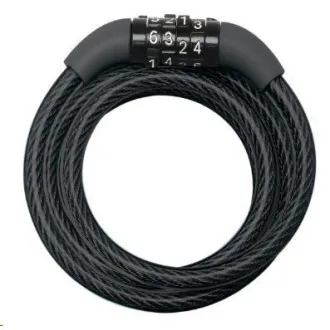 Lacăt de bicicletă cu combinație spiralată Master Lock 8143EURDPRO - 1,2 m Lacăt de bicicletă cu combinație spiralată Master Lock 8143EURDPRO - 1,2 m