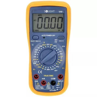 Multimetru profesional Solight, RMS adevărat