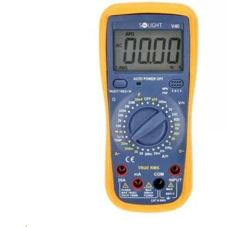 Multimetru profesional Solight, RMS adevărat