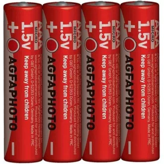 AgfaPhoto baterie zinc AAA, shrink 4buc
