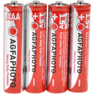 AgfaPhoto baterie zinc AAA, shrink 4buc