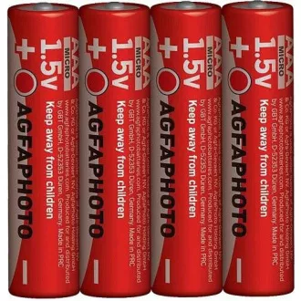 AgfaPhoto baterie zinc AAA, shrink 4buc