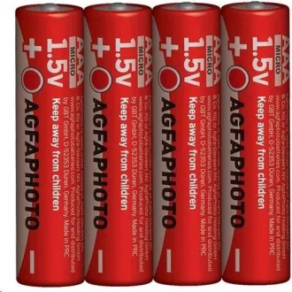 AgfaPhoto baterie zinc AAA, shrink 4buc