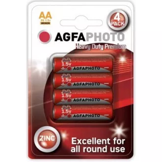 AgfaPhoto baterie zinc AA, blister 4buc