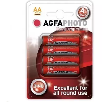 AgfaPhoto baterie zinc AA, blister 4buc