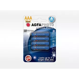Baterie alcalină AgfaPhoto Power LR03 / AAA, blister 4buc