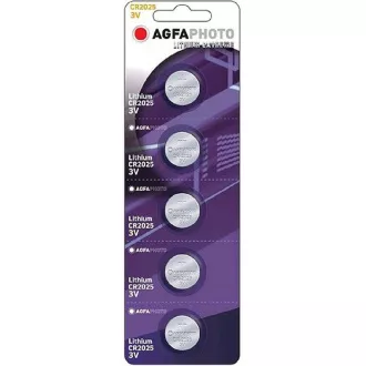 AgfaPhoto baterie litiu CR2025, blister 5buc