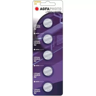 AgfaPhoto baterie litiu CR2025, blister 5buc