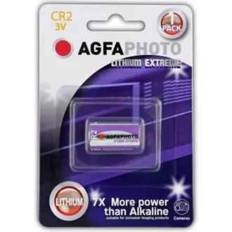 Baterie foto cu litiu AgfaPhoto CR2, blister 1buc