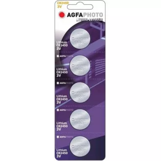 AgfaPhoto baterie litiu CR2450, blister 5buc AgfaPhoto baterie litiu CR2450, blister 5buc