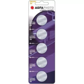 AgfaPhoto baterie litiu CR2450, blister 5buc AgfaPhoto baterie litiu CR2450, blister 5buc
