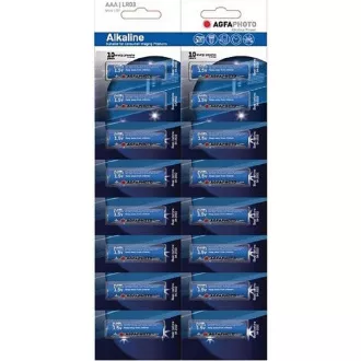 Baterie alcalină AgfaPhoto Power LR03 / AAA, blister 16buc