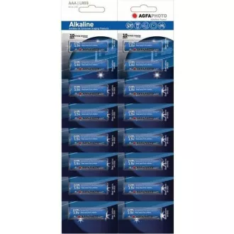Baterie alcalină AgfaPhoto Power LR03 / AAA, blister 16buc