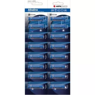 Baterie alcalină AgfaPhoto Power LR03 / AAA, blister 16buc