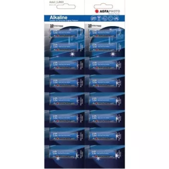 Baterie alcalină AgfaPhoto Power LR03 / AAA, blister 16buc