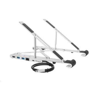 Targus® Stand portabil cu stație de andocare integrată (USB-C) Targus® Stand portabil cu stație de andocare integrată (USB-C)
