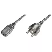 PREMIUMCORD Cablu de alimentare 230V/10A, mufa drepta, 2m