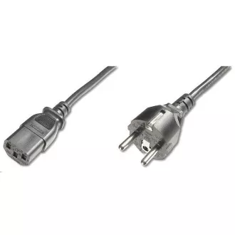 PREMIUMCORD Cablu de alimentare 230V/10A, mufa drepta, 2m PREMIUMCORD Cablu de alimentare 230V/10A, mufa drepta, 2m