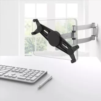 Suport de perete Hama pentru tabletă 7"-11", rotativ, înclinabil, aluminiu Suport de perete Hama pentru tabletă 7"-11", rotativ, înclinabil, aluminiu