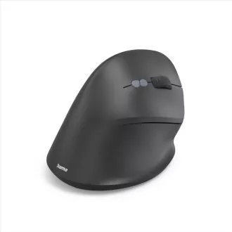 Mouse wireless vertical ergonomic Hama EWM-600R, pentru dreptaci, reîncărcabil, multidispozitiv
