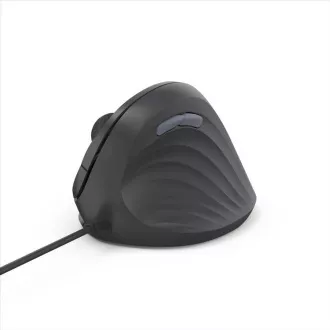 Mouse vertical ergonomic cu fir Hama ECM-500R, pentru dreptaci, negru