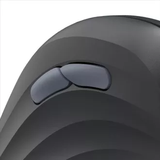 Mouse vertical ergonomic cu fir Hama ECM-500L, pentru stângaci, negru
