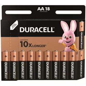 Baterii Duracell Basic 1500 K18 AA Duralock, pachet de 18