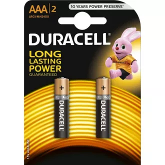 Baterii Duracell Basic 2400 K2 AA, pachet de 2