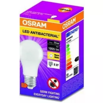 OSRAM LED ANTIBACTERIAL E27 10W/827 CLA75W cald 2700k