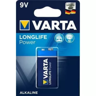 Varta 6LR61/1BP Longlife POWER 9V (ENERGIE ÎNALTĂ) 6LP3146