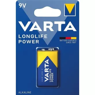 Varta 6LR61/1BP Longlife POWER 9V (ENERGIE ÎNALTĂ) 6LP3146