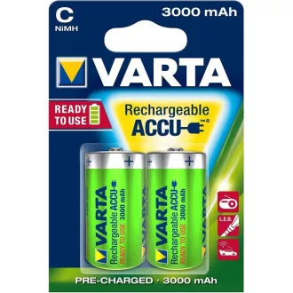 Varta LR14/2BP 3000 mAh Gata de utilizare (Blister 2 buc)