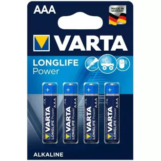 Varta LR03/4BP Longlife POWER (ENERGIE ÎNALTĂ) (Blister 4 buc.)