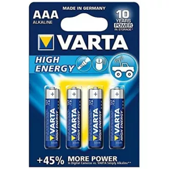 Varta LR03/4BP Longlife POWER (ENERGIE ÎNALTĂ) (Blister 4 buc.)
