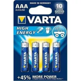 Varta LR03/4BP Longlife POWER (ENERGIE ÎNALTĂ) (Blister 4 buc.)
