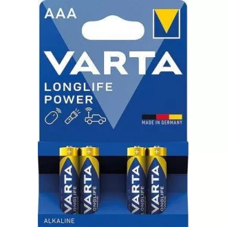 Varta LR03/4BP Longlife POWER (ENERGIE ÎNALTĂ) (Blister 4 buc.)