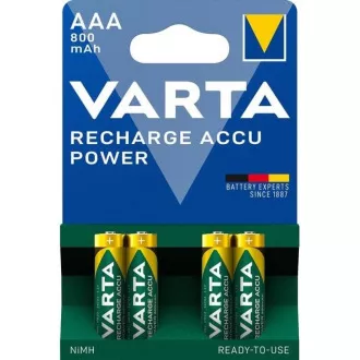 Varta LR03/4BP 800 mAh Gata de utilizare (Blister 4 buc)