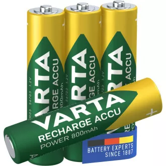 Varta LR03/4BP 800 mAh Gata de utilizare (Blister 4 buc)