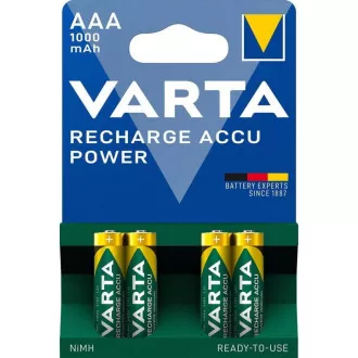 Varta LR03/4BP 1000 mAh Gata de utilizare (Blister 4 buc)