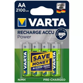 Varta LR6/4BP 2100 mAh Gata de utilizare (Blister 4 buc)
