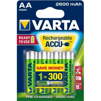 Varta LR6/4BP 2600 mAh Gata de utilizare